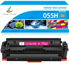 Magenta Toner fits for Canon 055H i-SENSYS LBP663Cdw MF745CDW MF746Cx With Chip