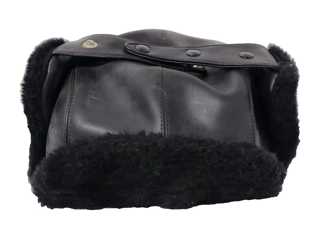 Faux Fur Solid Men's Trapper Hat