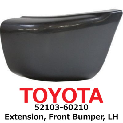 NEW】Toyota Genuine 95-97 Land Cruiser Extension, Front Bumper, LH