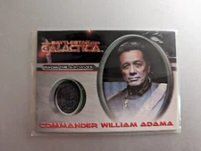 Battlestar Galactica Premiere Costume Card CC6 Commander William Adama