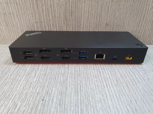Lenovo ThinkPad Hybrid Dock USB-C Dock 4k - for dual monitors displays 90W - Picture 2 of 8