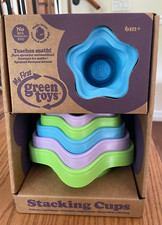 Stacking Cups by Green Toys, 6 Months , BPA , PVC and Phtalates Free