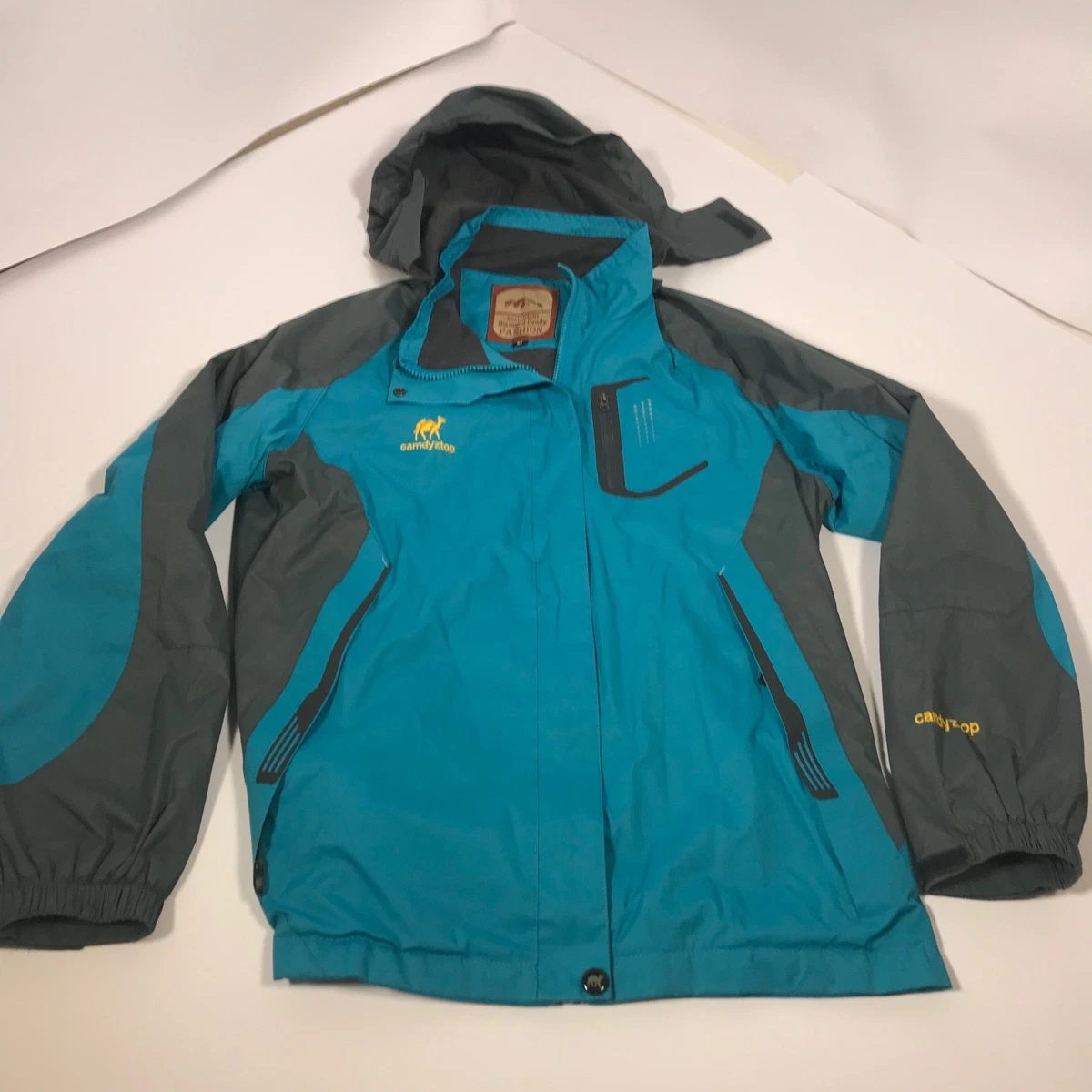 Outdoor Diamond Candy Fashion Women s Medium Candyztop Rain Jacket Hood DK10