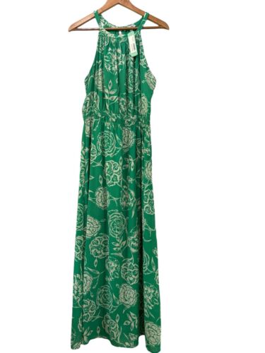 Collective Concepts Stitch Fix Rebell Maxi Dress Womens Size Large Green NWT - Picture 1 of 9