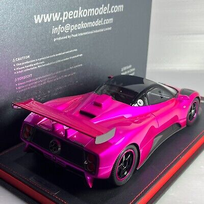 1/18 Peako Pagani Zonda C12 Monza Flash Pink Limited 50 pcs 1/18 Peako Pagani Zonda C12 Monza Flash Pink Limited 50 pcs