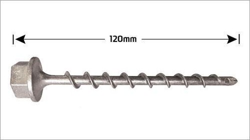 New Ground Dogs Ground-Puppy-Pegs Screw-In Pegs For Ground Sheets Awning Mats - 第 3/9 張圖片