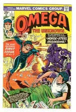 OMEGA THE UNKNOWN #1 6.5 // 1ST APPEARANCE OF OMEGA THE UNKNOWN MARVEL 1976