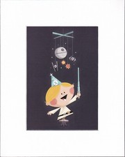 8X10" Matted Print Geek Art Picture: James Boorman, Never Stop Dreamin, 2013