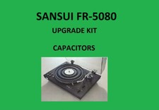 Turntable SANSUI FR-5080 Repair KIT - all capacitors
