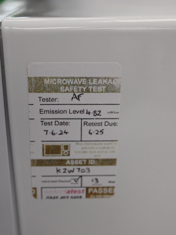 COBOLT SpeechMaster Talking Microwave Oven 111016, White C92 eBay