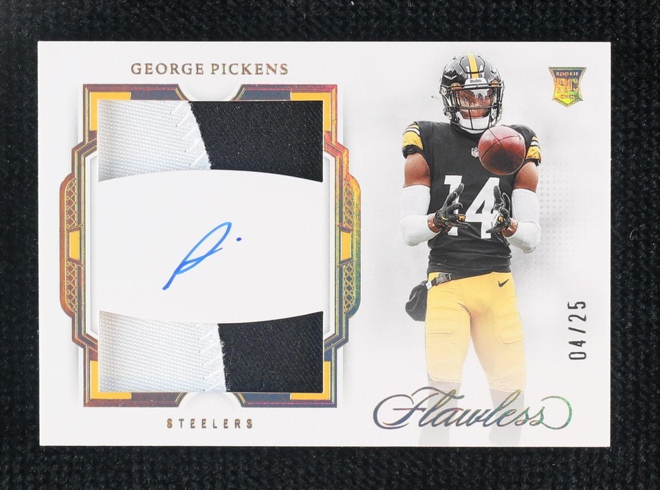 2022 Panini Flawless George Pickens #RDP-GP - 1 of 2