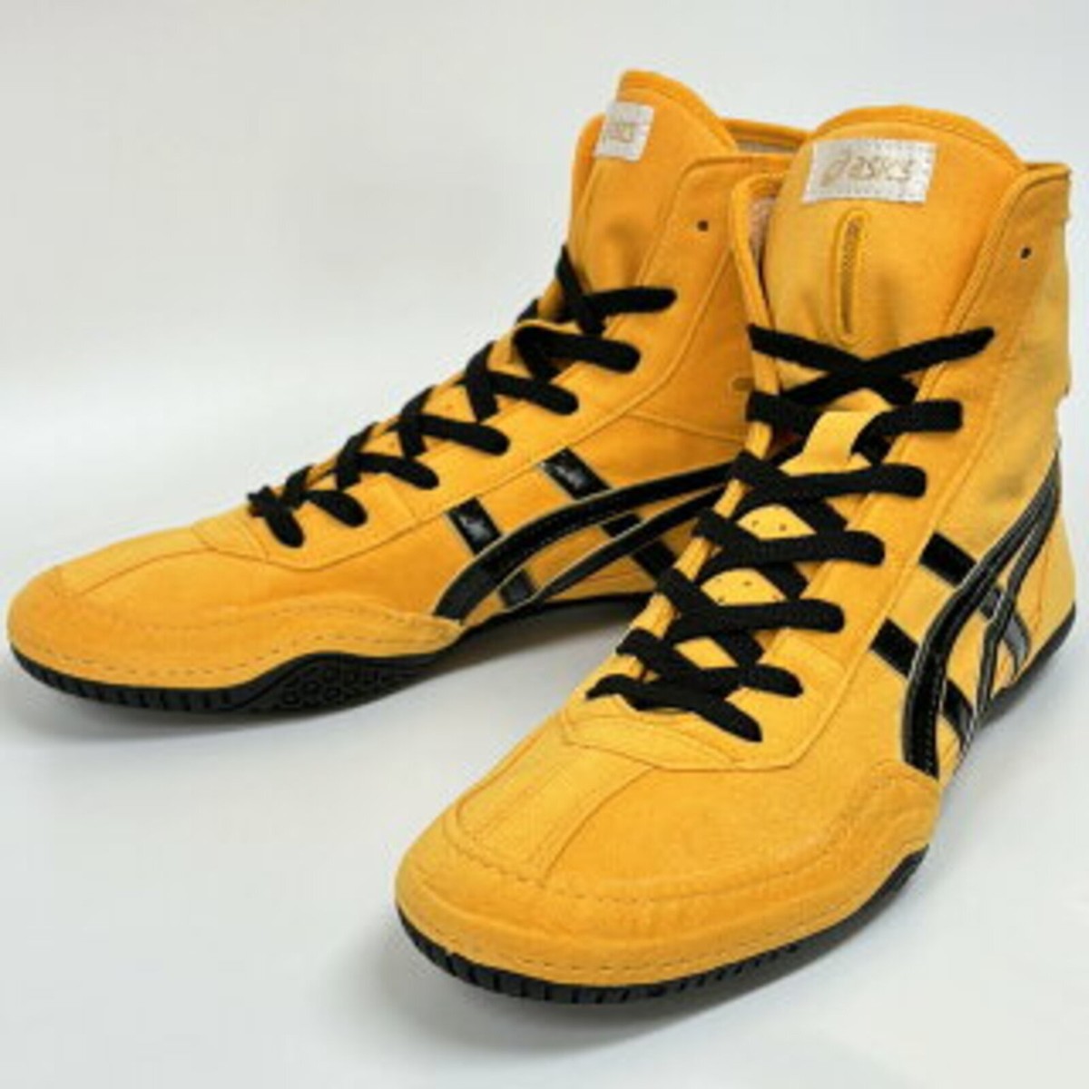 ASICS Wrestling Shoes 1083A001 EX-EO TWR900 Yellow×Black A536 | eBay