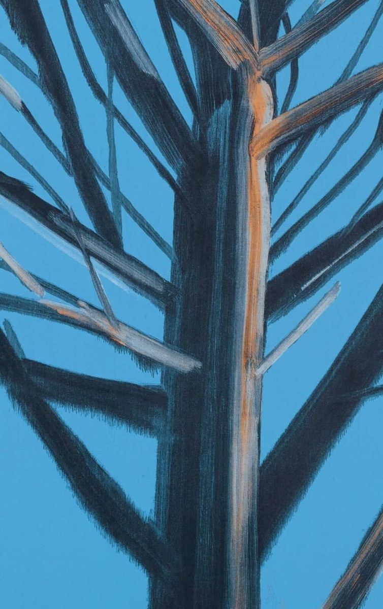 ALEX KATZ 'Tree 8' 2022 SIGNED Woodcut & Lithograph Print Ltd Ed