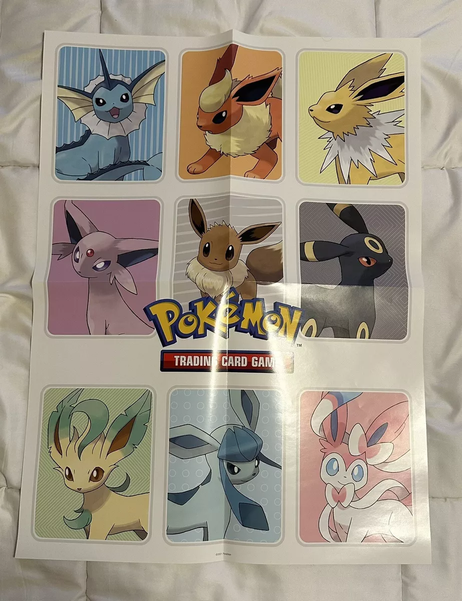 Pokemon - Evolving Skies - Poster Eevee Evolutions Eevolutions - NEW