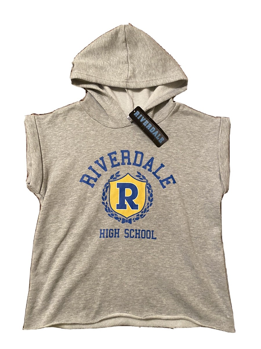 Grey Riverdale Hoodie Riverdale 'Football' (Heather Grey) Pull