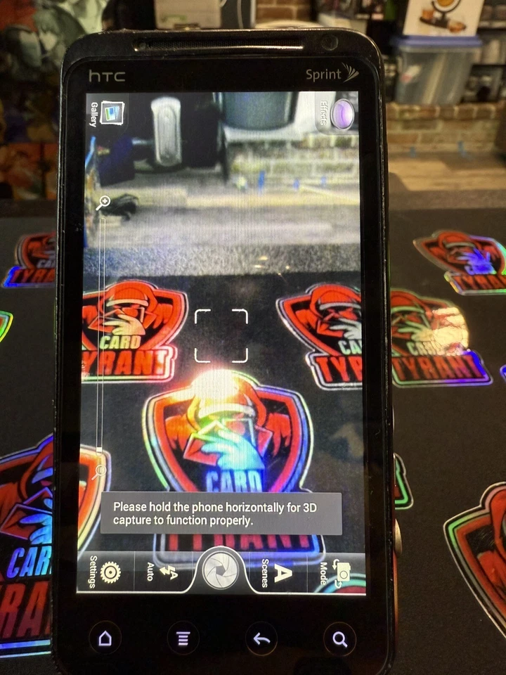 Smartphone HTC EVO 3D / PG86100 - Negro y Rojo (Sprint) Android Muy Raro Foto 3 de 4