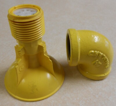 Bradley Drench Shower Replacement SpinTec Showerhead w/ 90° Elbow 8MVT7 S24-194