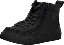 BILLY Footwear Kids Classic Lace High (Little Kid/Big Kid) Black – Sizes 13 & 2