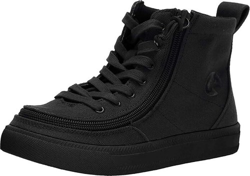 BILLY Footwear Kids Classic Lace High (Little Kid/Big Kid) Black – Sizes 13 & 2 - 第 1/6 張圖片
