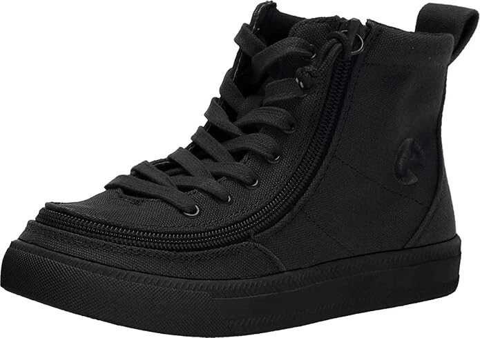 BILLY Footwear Kids Classic Lace High (Little Kid/Big Kid) Black – Sizes 13 & 2