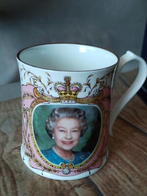 H.M.Queen Elizabeth 11 80. Geburtstag Nr. Tasse/Becher 191