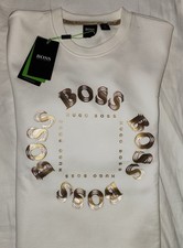 NWT HUGO BOSS set. Salbo Circle Double-Faced Sweatshirt and Sweatpants