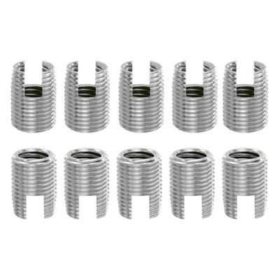 Self Tapping Threaded Inserts, 5pcs Inner M12 M16x22 303 Stainless Steel Nuts