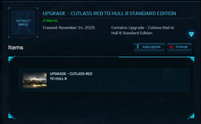 Upgrade - Cutlass Red to Hull B
