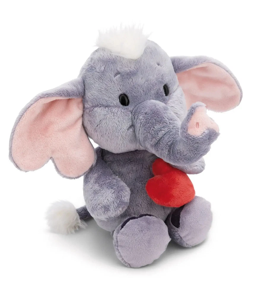 NICI GMBH Nici 61484 Kuscheltier Love Elefant mit Magnet Herz | Deutsch | Love | 61484