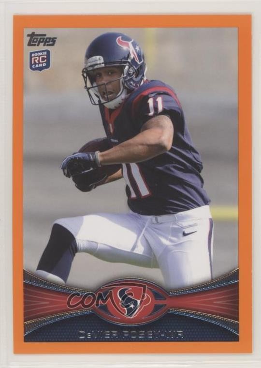 2012 Topps Retail Orange 64/86 DeVier Posey #28 Rookie RC wd9
