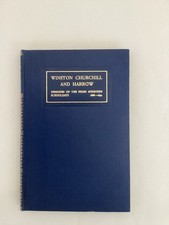 Winston Churchill and Harrow, Schooldays Memories, by E.D.W Chaplin, 1st Edition