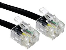 RARAION - Câble Modem RJ11 Noir - 10m