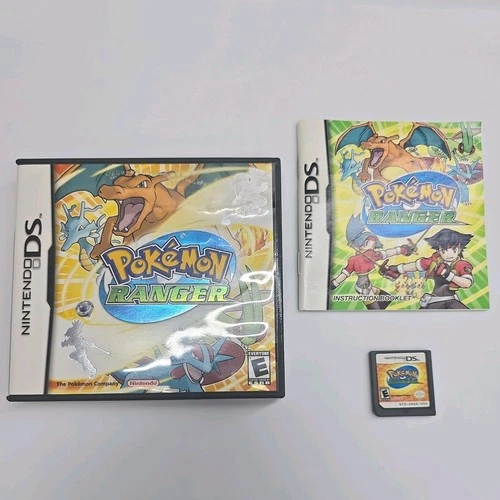 Pokemon Ranger (Nintendo DS, 2006) Complete in Box CIB See pics