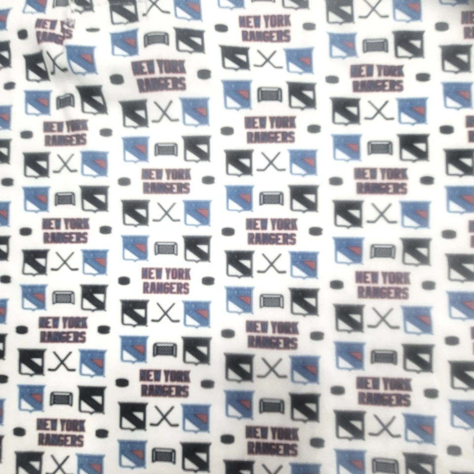 Polo azul 84 New York Rangers estampado de hockey para hombre golf atlético blanco Foto 4 de 4