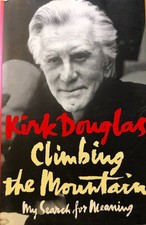 Kirk Douglas- Signed Hardbound Book