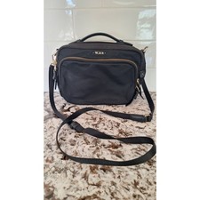 TUMI Voyageur Troy Crossbody Bag Black Nylon ...