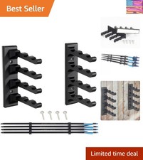 Archery Wall-Mounted Brackets Arrow Holder- 12 Arrows Display Hanger Brackets...
