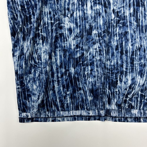 Catherines Damen ärmelloses Top Größe 3X blau Batik Schlüsselloch Stretch Büro - Bild 10 von 12