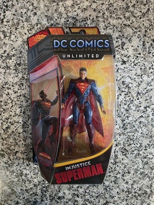 Injustice Superman 6'' Scale 2013 DC COMICS Unlimited Mattel MOC NEW
