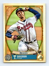 #133 2021 Topps Gypsy Queen _ Tucker Davidson RC Atlanta Braves
