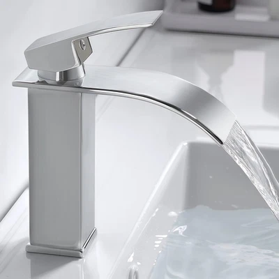 EUMATY Wasserhahn Waschtischarmatur Badarmatur Bad Waschbecken Einhand Mischbatterie DE