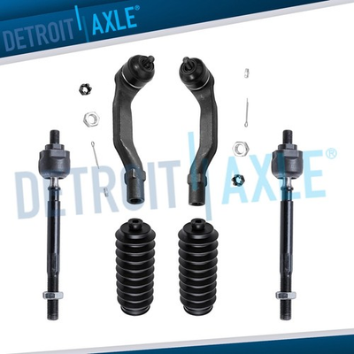 #ad #ad All 4 Inner amp; Outer Tie Rod Ends Boots for 1997 1998 1999 2000 2001 Honda CRV $41.94