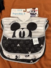 Toddlers Mickey Mouse Disney Junior Bibs 3 Pack