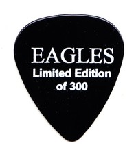 Eagles Promotional Black Guitar Pick - Limited Edition Of 300