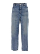 BRUNELLO CUCINELLI WOMEN'S LIGHT BLUE STRAIGHT TROUSERS MSRP 1865 42