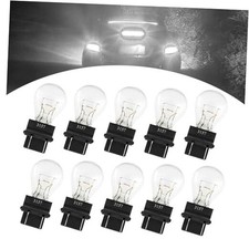 3157 Car Instrument Light Bulb, 12V 21/5W Waterproof Durable 10 PCS White Light