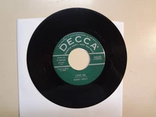 BUDDY HOLLY: Love Me-You Are My One Desire-U.S. 7" 1958 Decca No. 9- 30543 Promo