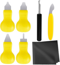 Anezus Watch Battery Replacement Tool Kit with 6 Pcs of Watch Back Remover Tools