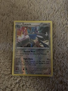 Pokemon TCG - Lucario 63/124 Fates Collide Reverse Holo