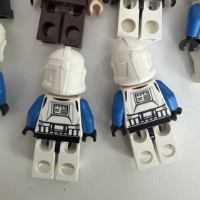 Lego 75004 75002 8098 7675 7680 8037 Star Wars 501st Clone Trooper Minifigures